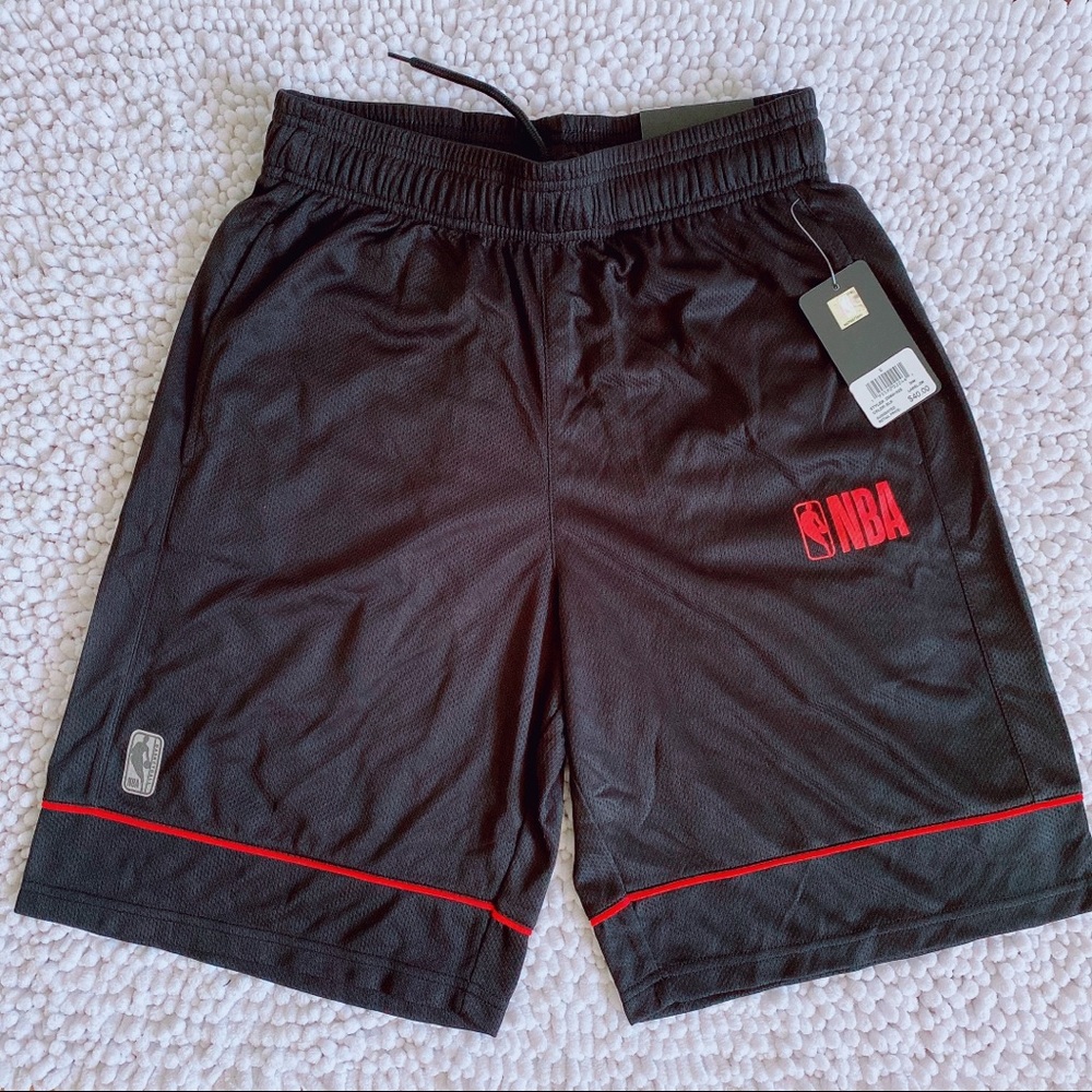 NBA basketball shorts for men’s 2 pockets S M L XL